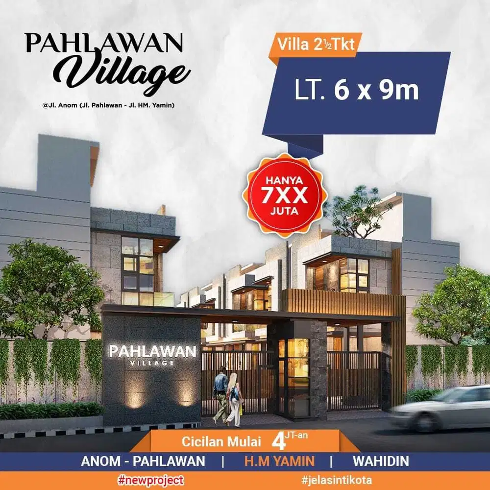 Villa komplek Pahlawan Village