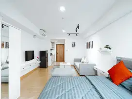 Apartemen Skandinavia Tipe Studio Furnished Lengkap Siap Huni