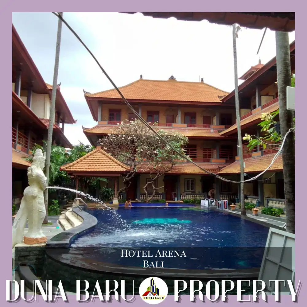 Dijual Ex Hotel di Bali Sitaan Bank