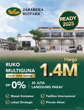 Gudang Multi guna Bizpark Jababeka