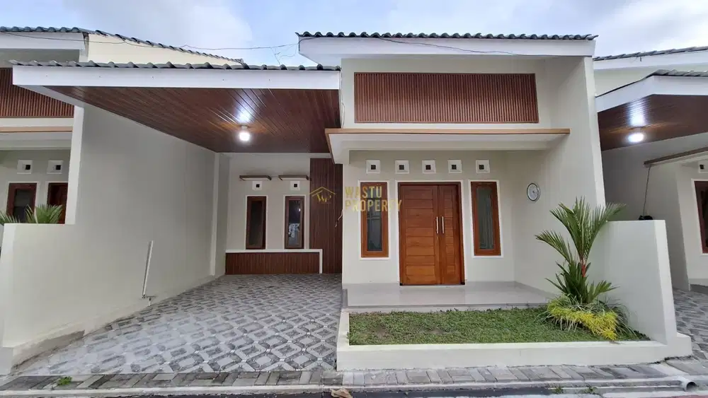 RUMAH MINIMALIS DALAM CLUSTER DI KALASAN DEKAT UKRIM DAN BANDARA