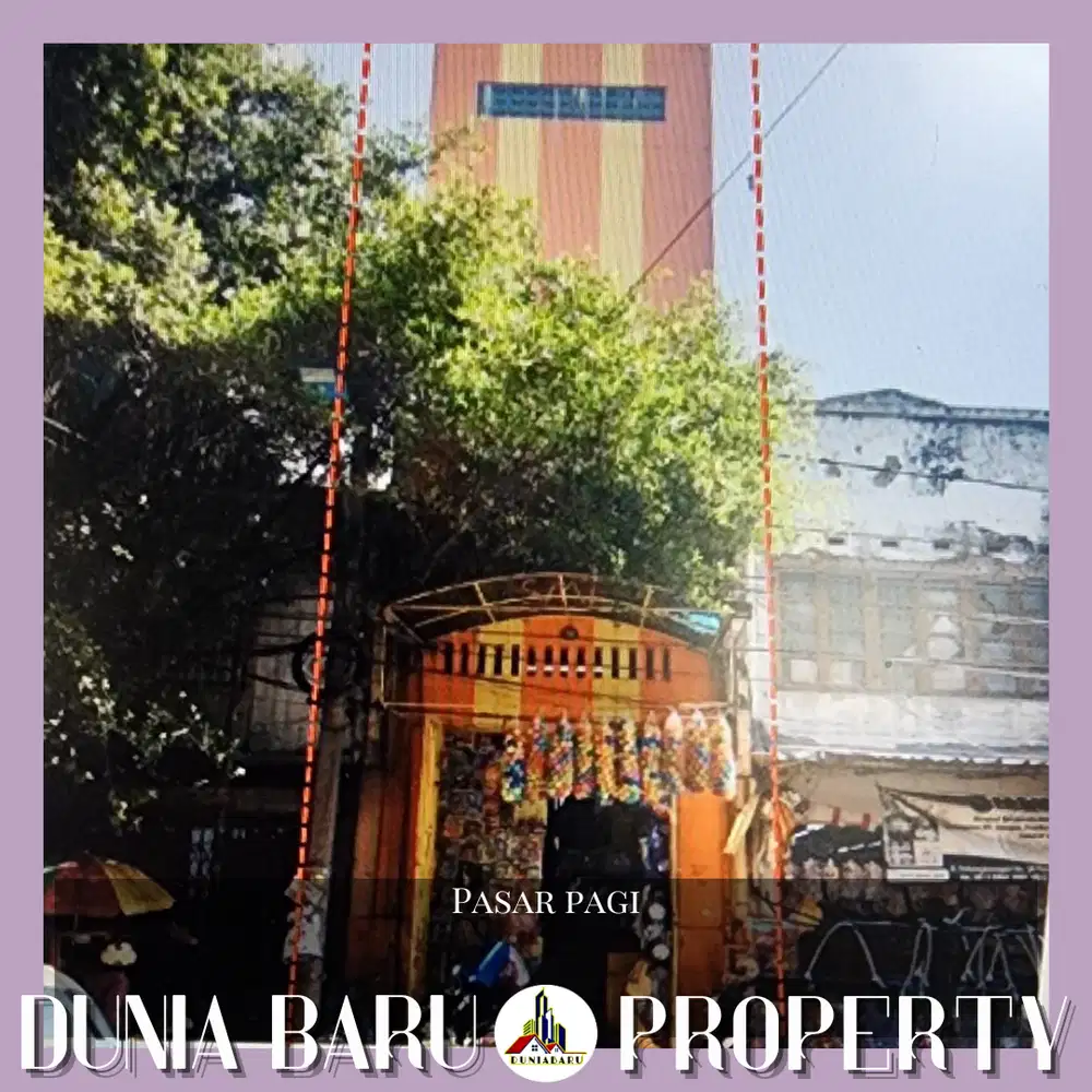 Dijual Ruko di Pasar Pagi