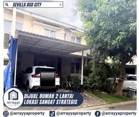 RUMAH 2 LANTAI LANGKA DI CLUSTER SEVILLA BSD 'MRB44