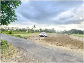 Tanah di Pandanaran Jakal KM 14 View Sawah Dekat UII
