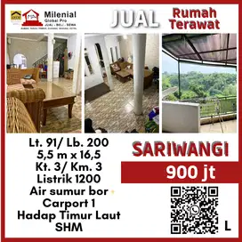 RUMAH BAGUS TERAWAT DI SARIWANGI