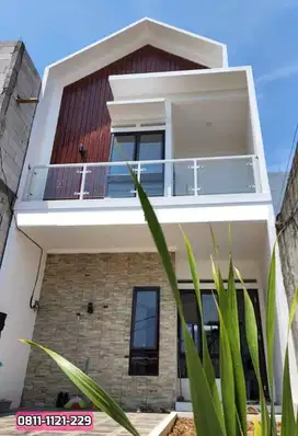 Rumah 2 LT Siap Huni 5 Menit Tol Cibubur, Cijago DP 0 Free Biaya