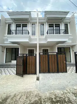 Rumah 2 Lantai Depok 8 Menit ke Stasiun Pondok Cina DP 0 Free Biaya