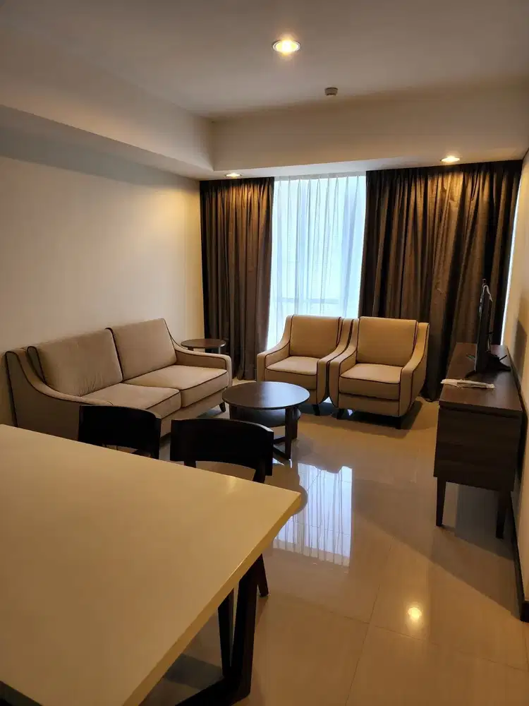 Dijual Apartemen Somerset Kencana Tipe 2 BR Full Furnished