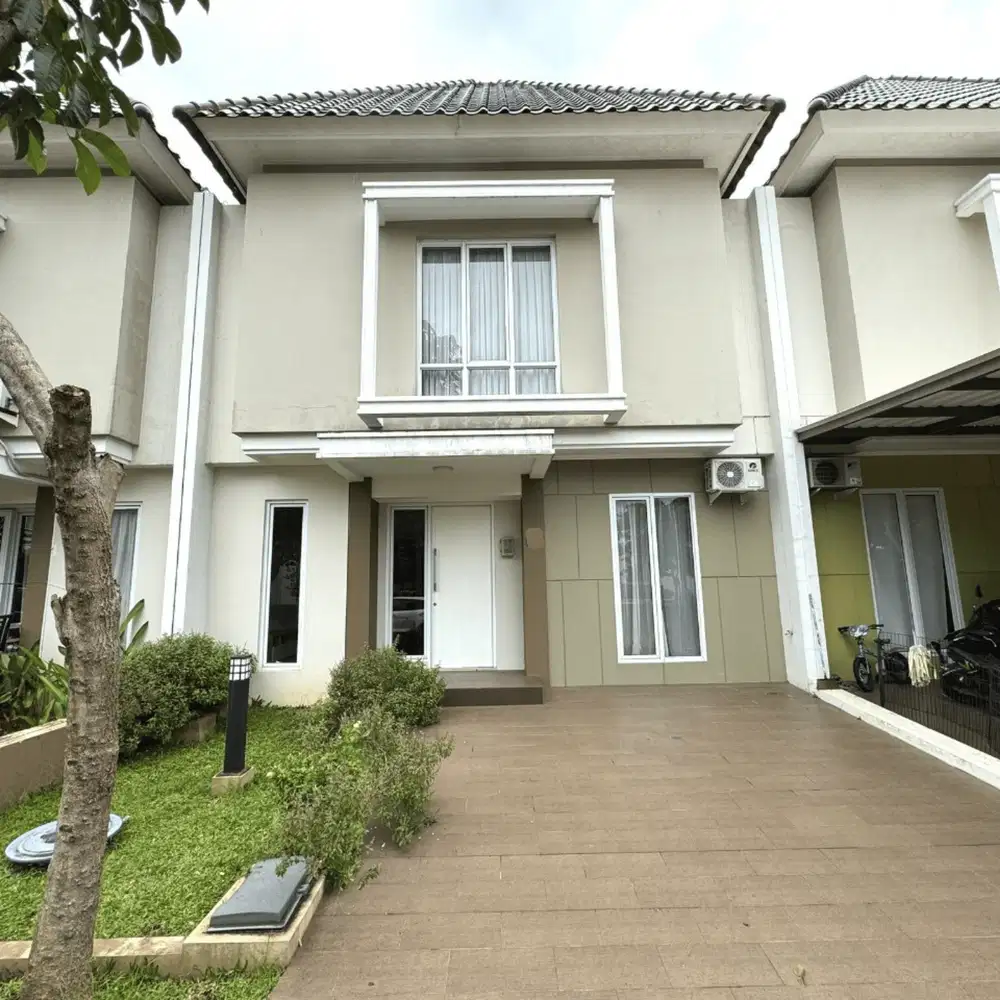 DISEWAKAN! RUMAH CLUSTER LATIGO DI KAWASAN STRATEGIS GADING SERPONG