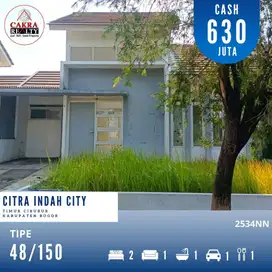 Dijual rumah semi real estate posisi diboulevard dalam cluster