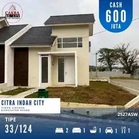 Dijual rumah dicitra indah city poisi rumah dihook siap huni