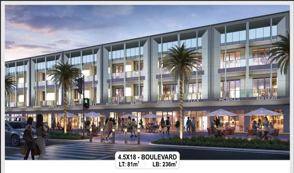 Rukan Safari 3 Lantai di PIK 2