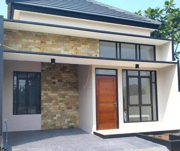 RUMAH MODERN SIAPHUNI TANPA DP DICINANGKA, DEKAT PONDOK CABE