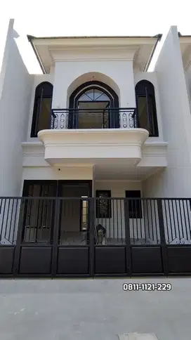 Rumah 2 Lantai Dekat GDC 10 Menit ke Stasiun Depok DP 0 Free Biaya