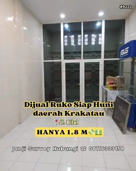 Dijual Ruko Cantik Siap Huni di Daerah Bilal