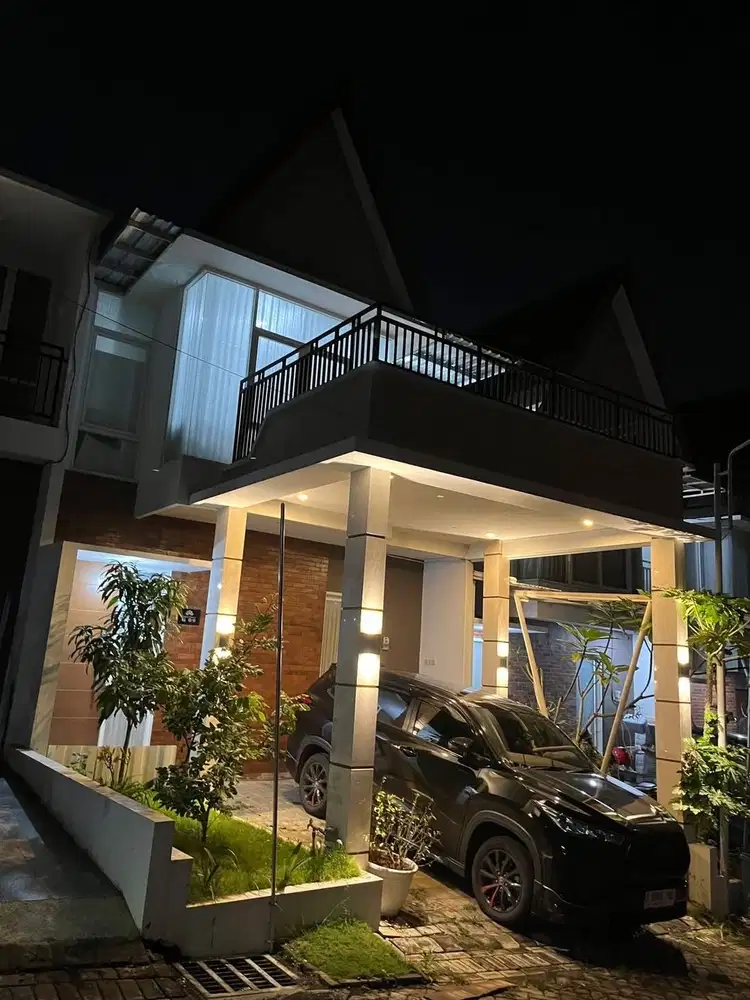 Dijual Cepat Rumah 2 Lantai Full Furnish di Merjosari Kota Malang