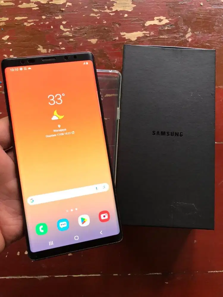 Samsung Note 9 6/128 fullset jual cepat