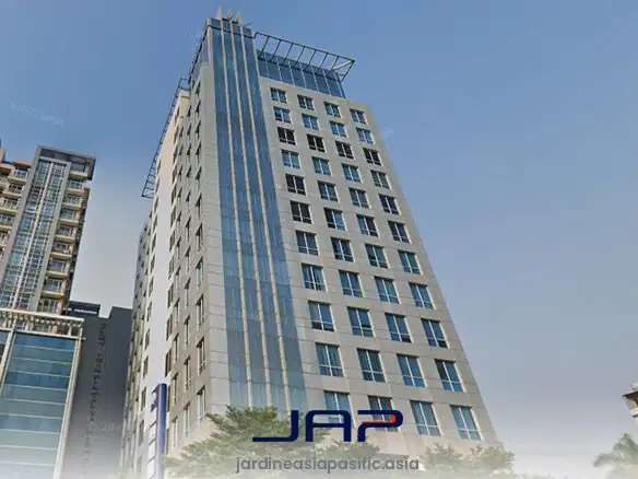 Sewa Kantor Perwata Tower Luas 188 M2 Bare di Pluit Jakarta Utara