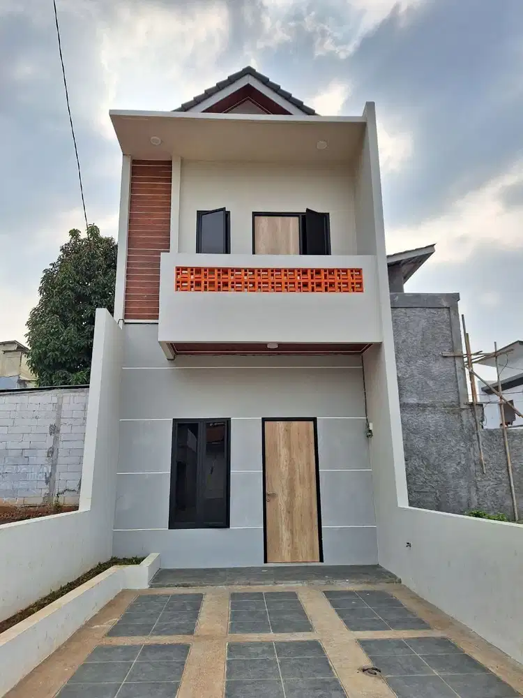 RUMAH 2 LANTAI FREE BIAYA-BIAYA NEMPEL BINTARO GRAHA RAYA CASH ONLY