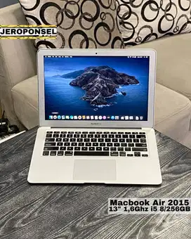 MACBOOK AIR 2015 13” i5 8/256Gb MMGG2 MURAH GARANSI ORIGINAL ADA MINUS
