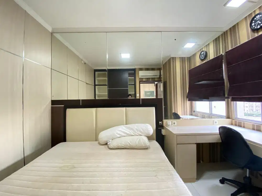 2 kamar full furnish bagus lantai rendah di Jasmine Apt.Mediteranai 2