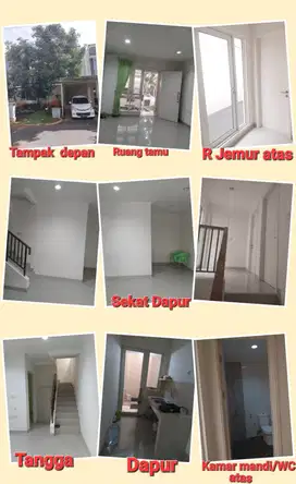 Jual Rumah 2 Lantai Hadap Utara di Cluster Thomson Gading Serpong