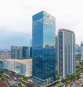 Disewakan Office Space ,Luas  1200m2 di Pakuwon Tower Casablanca