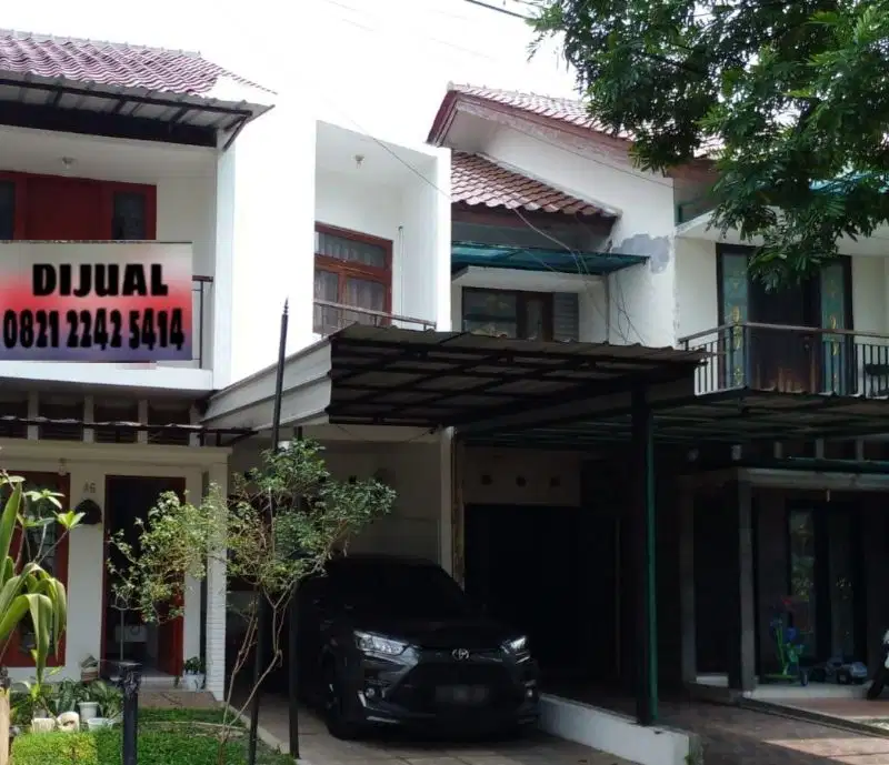 Dijual rumah keamanan 24jam pondok kelapa jakarta timur