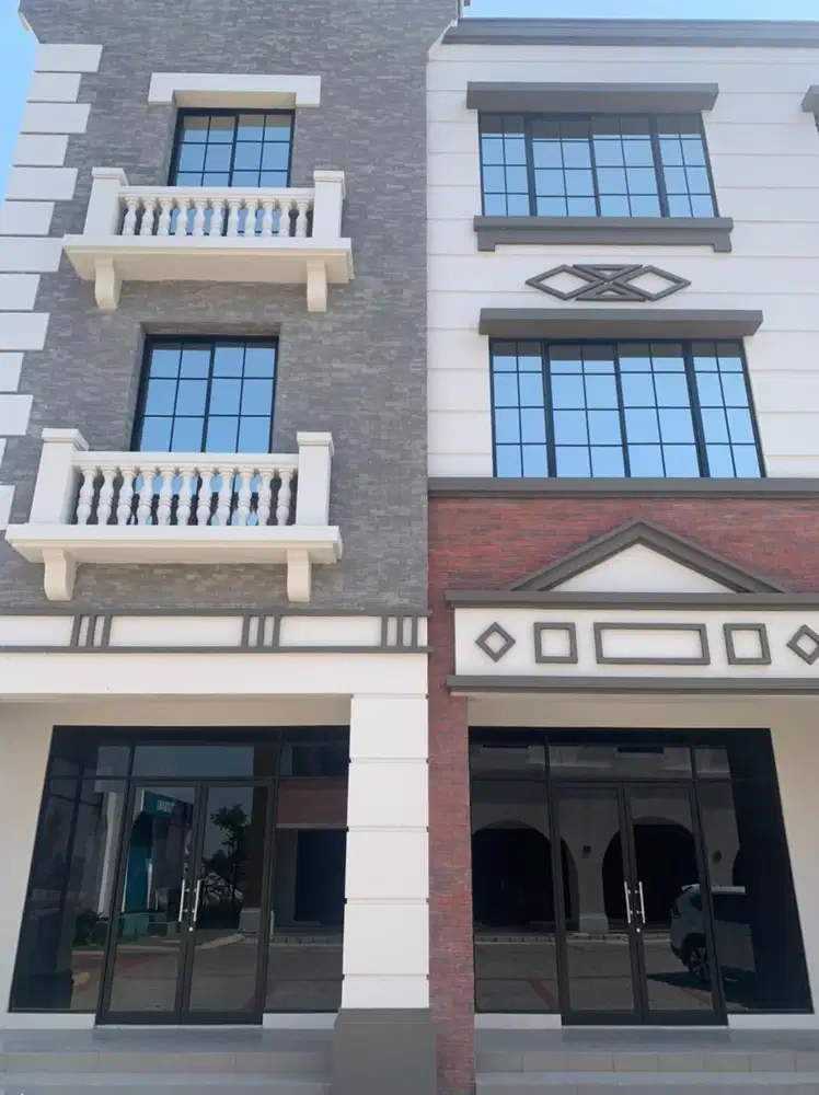 Disewa Ruko Osaka PIK2 3 Lantai Unit Gandeng Bisa Sewa Satuan