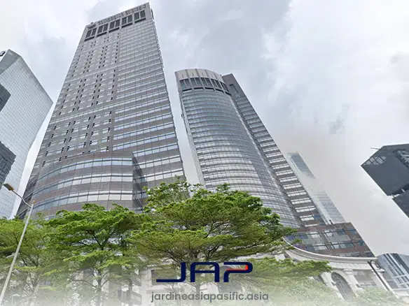 Sewa Kantor Sampoerna Strategic Luas 228 M2 Bare Akses MRT Benhil