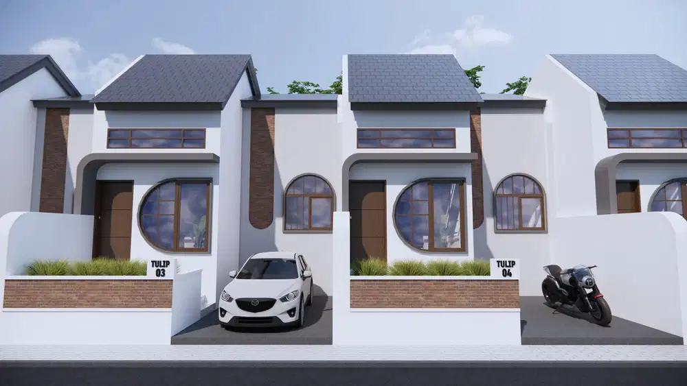 Rumah desain jepang di pemda Cibinong harga terjangkau