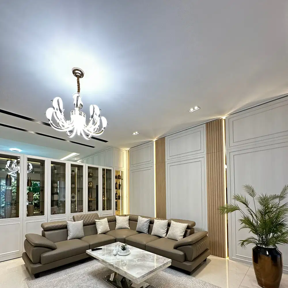 RUMAH FULL FURNISH INTERIOR CANTIK GOLF ISLAND HARGA TERBAIK