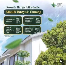 Rumah View Danau BSD Springhill Yume Lagoon