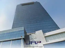 Sewa Kantor AKR Tower 186 M2 Furnished Akses Tol Jakarta Barat