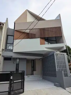 Rumah Dijual 2 Lantai Baru Di Bintaro Sektor 9 Minimalis Modern