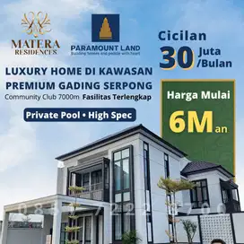 Dijual Rumah Mewah Termurah 2 Lantai Gading Serpong BSD