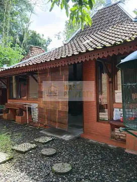 ETNIK JOGLO CANTIK, STRATEGIS TEPI JALAN ASPAL SLEMAN