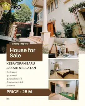 Kebayoran Baru, Jaksel, siap huni, strategis,