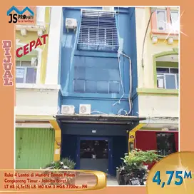 DIJUAL Ruko 4 Lantai di Mutiara Taman Palem Cengkareng JakBar - FN
