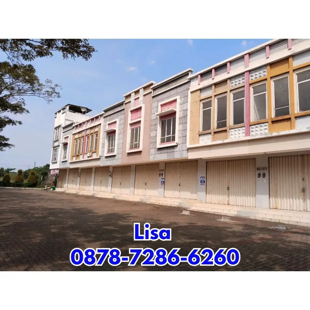 Ruko Termurah Cattelya Niaga Serpong Natura Hadap Jalan Hanya40jt