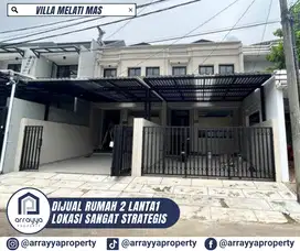 RUMAH BARU 2 LANTAI DI VILLA MELATI MAS SERPONG .MR28.