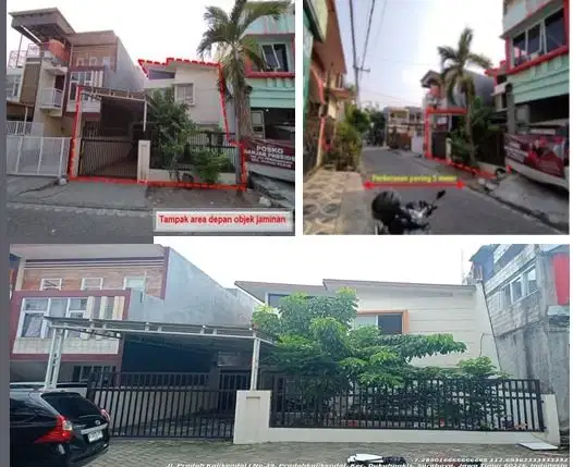 Dijual Rumah AJB Dua Lantai di Dukuh Kali Kendal Surabaya