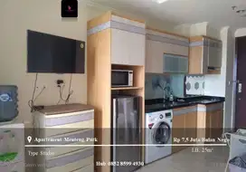 Disewakan Apartement Menteng Park Low Floor Type Studio Full Furnished