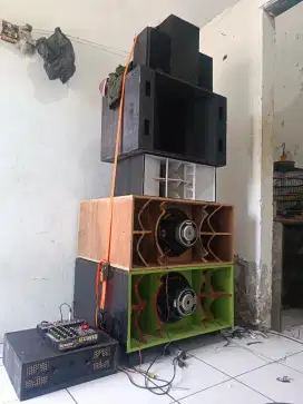 Miniatur profesional sound syistem