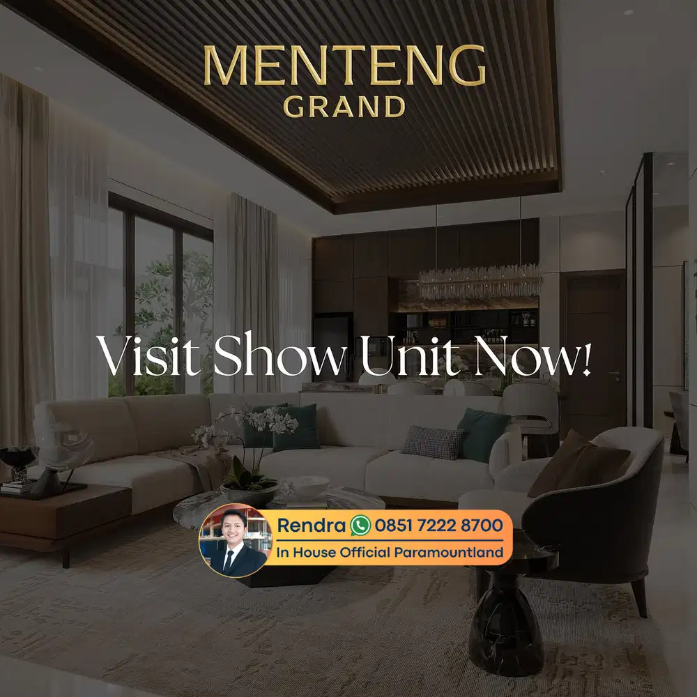 Ga semua bisa punya rumah ini Grand Menteng 12x25 Termewah