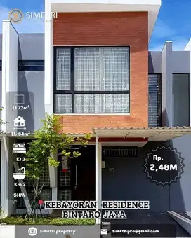 Di Jual Rumah Compact Premium Area Kbayoran RsidenceBintaro