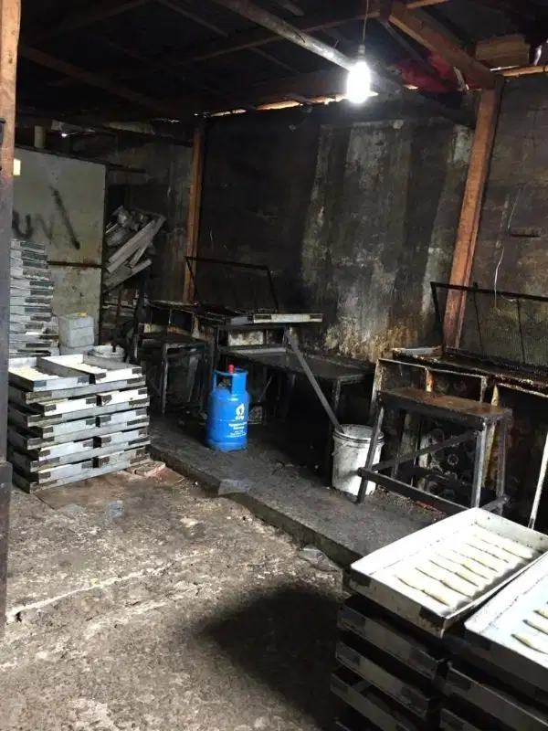 Gudang usaha, 10x35, masuk truck Prepedan
