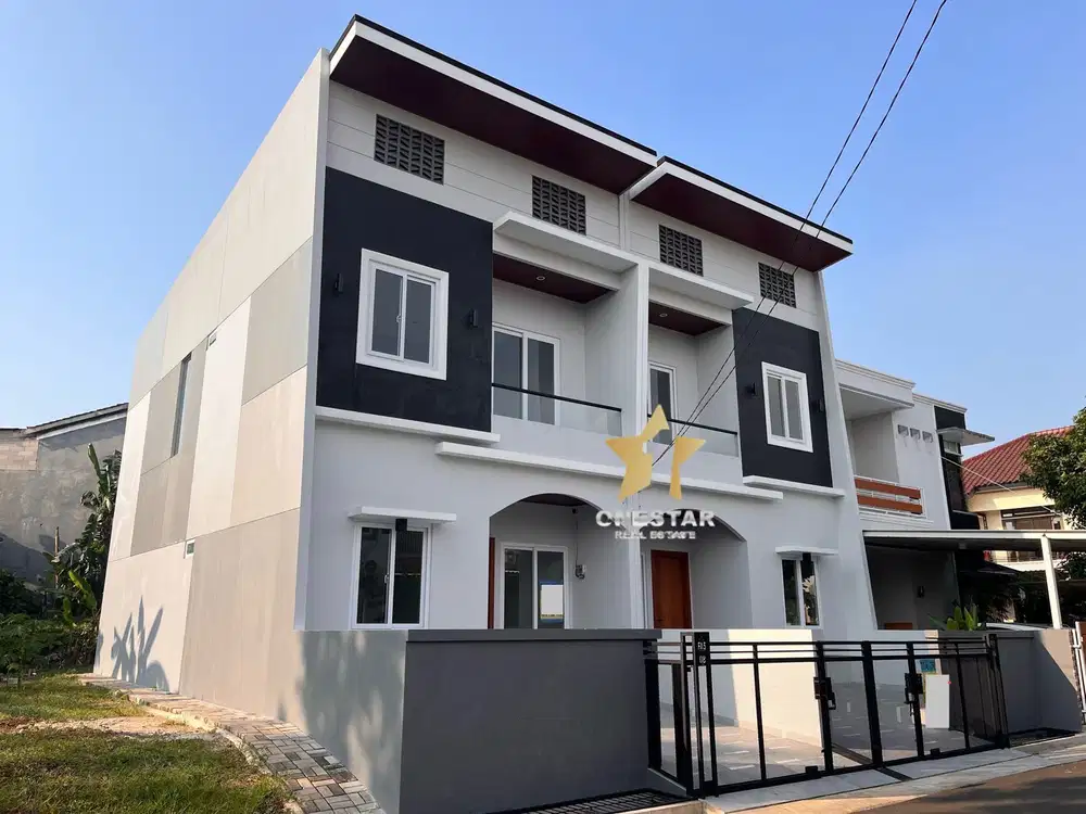 Rumah Bangunan Baru Kamar 3+1 Dekat Sekolah & mal SMS Gading Serpong