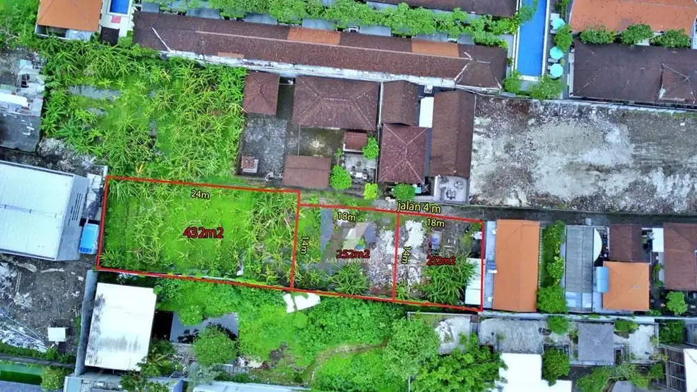 Tanah kavling Petitenget Kerobokan Badung