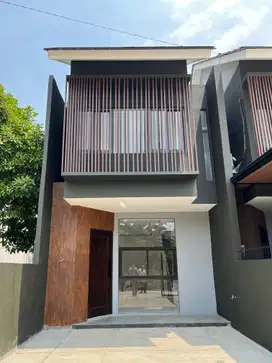 RUMAH MODERN 2 LANTAI TANAH LEGA CUMAN 800 JUTAAN DEKAT TOL JATIASIH